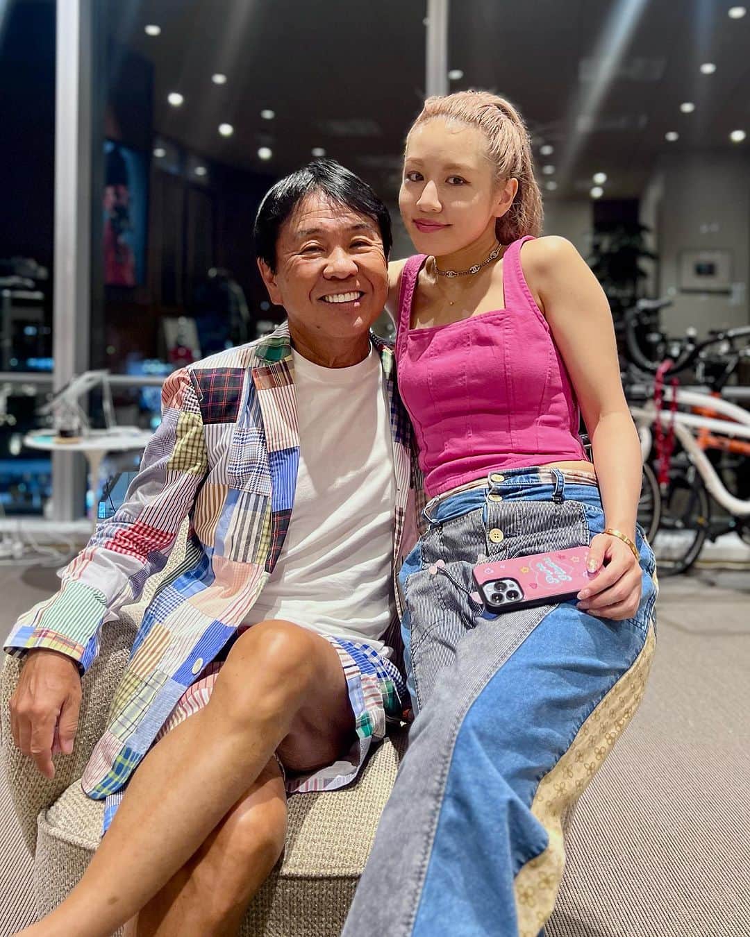 設楽洋のインスタグラム：「仲良しのマチコが台湾🇹🇼から来てくれました❣️ 相変わらずオシャレで可愛いっス🥰 アジアのインフルエンサーマーケティングはマチコにお任せください‼️😊👍 @machicoco #台湾インフルエンサー」