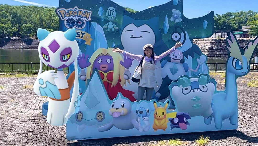 北山由里さんのインスタグラム写真 - (北山由里Instagram)「Pokémon GO Fest Osaka ✌️  たくさんのトレーナーさんに会えて嬉しかったです🥳✨  Thank you💎✨  #ポケモンGO #pokemongo  #gosnapshot  #gofest  #pokemon  #ポケモン」8月23日 22時39分 - yuri_kitayama_