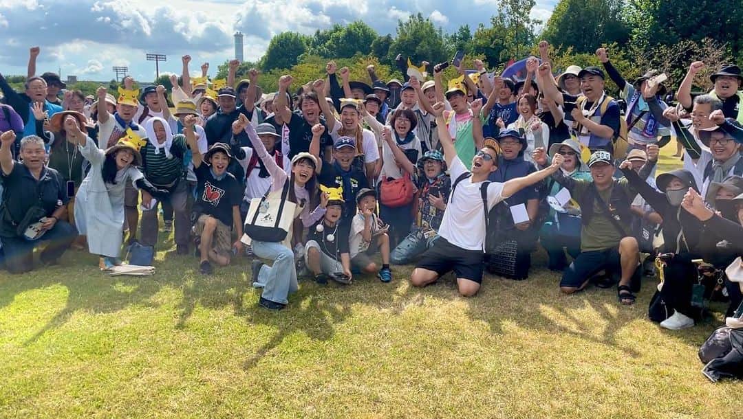 北山由里のインスタグラム：「Pokémon GO Fest Osaka ✌️  たくさんのトレーナーさんに会えて嬉しかったです🥳✨  Thank you💎✨  #ポケモンGO #pokemongo  #gosnapshot  #gofest  #pokemon  #ポケモン」