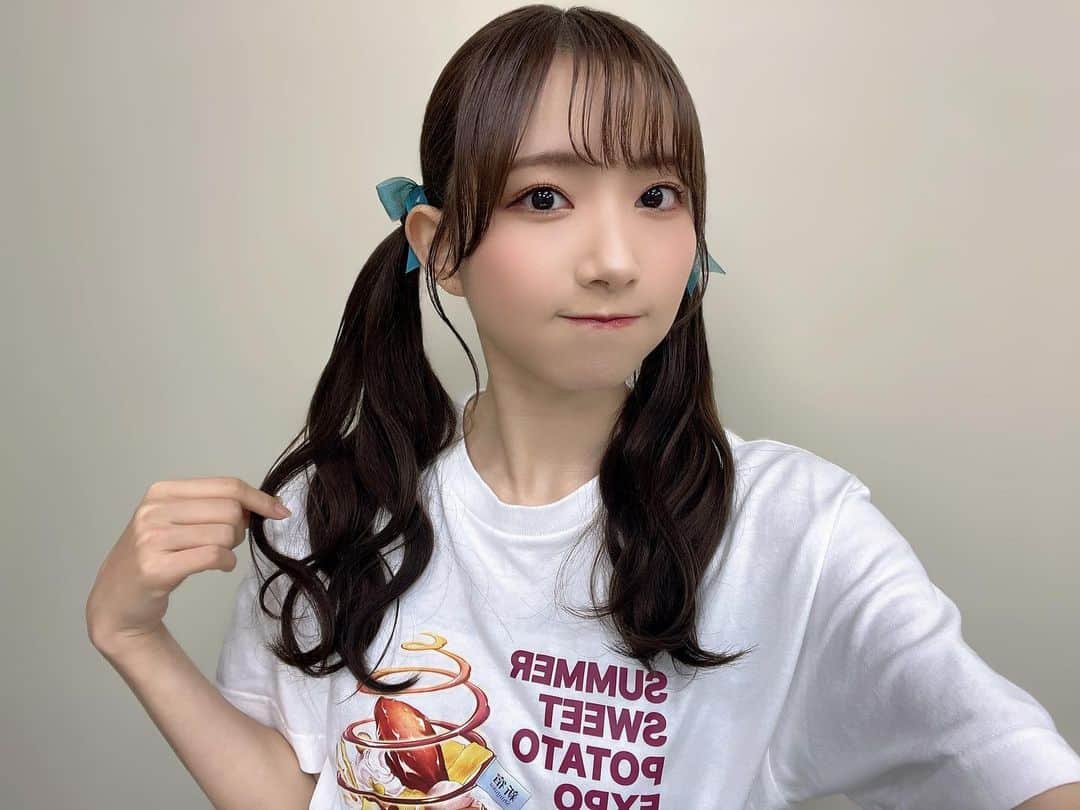 のインスタグラム：「「青山なぎさの勝手にIMO協会」 生放送ありがとうございました！🍠 今日はツインテールにしたよ✌️ ポテ友の皆さんと一緒につくる番組楽しいなぁ〜😚 会員限定動画更新されているのでぜひ見てね🤩 次回の放送は9/13(水)20:00からです！ #imo協会」