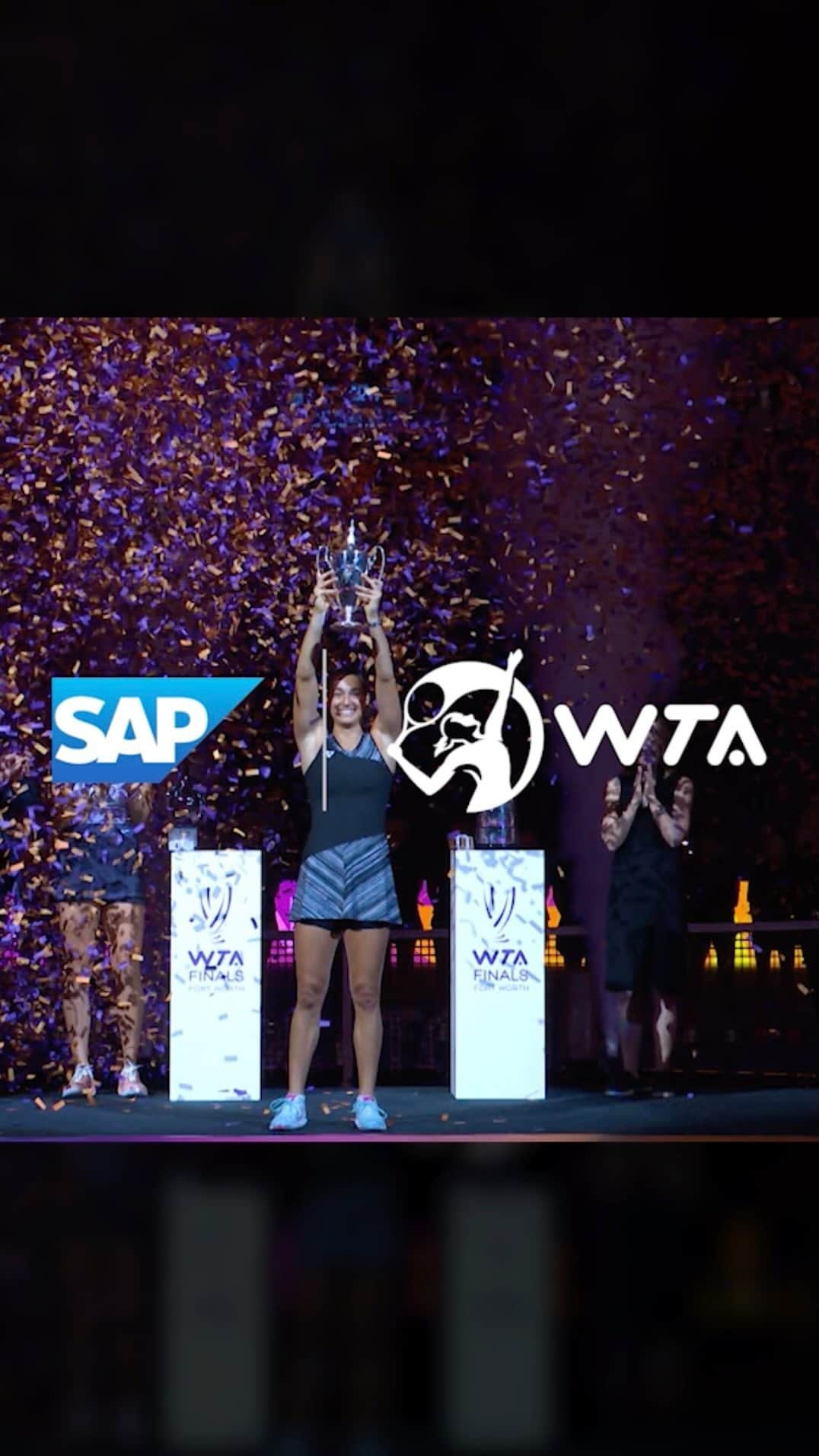 SAPのインスタグラム：「Game. Set. Stats. 🎾🤝📈 The @WTA is modernizing its data strategy in the cloud to better serve players, fans, and its organization.   Using SAP Business Technology Platform, the WTA is now harnessing insights from five decades of once-siloed data to optimize tour operations, elevate the fan experience worldwide, and champion advancement in player health and wellness.  Explore the WTA’s journey with us at the link in our bio.」