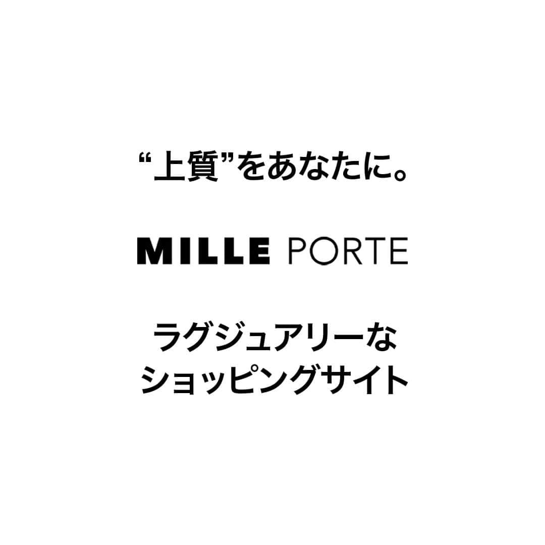 MILLEPORTEのインスタグラム