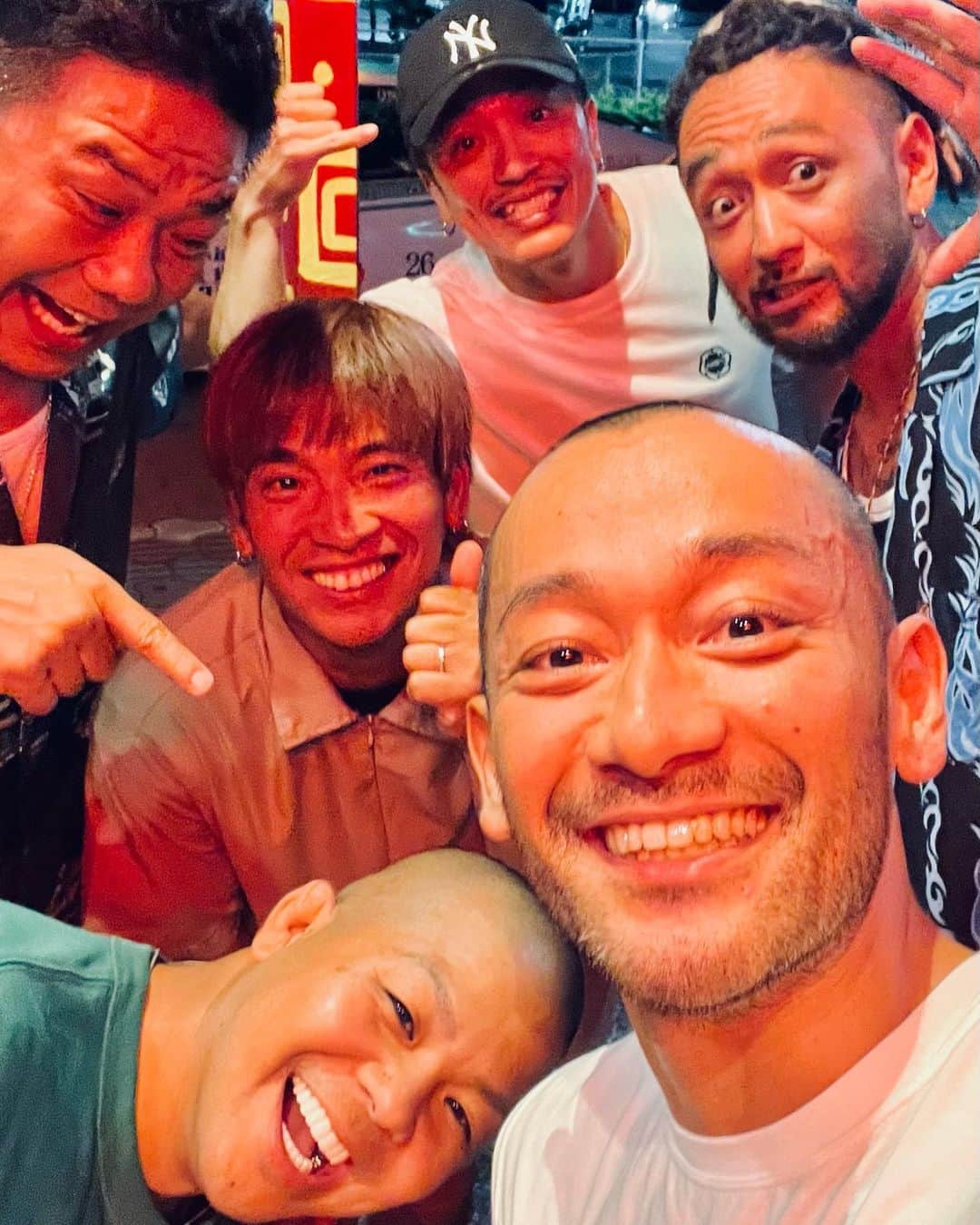 山根和馬のインスタグラム：「俺たち沖縄濃厚ボーイズ #俺が2人いる」