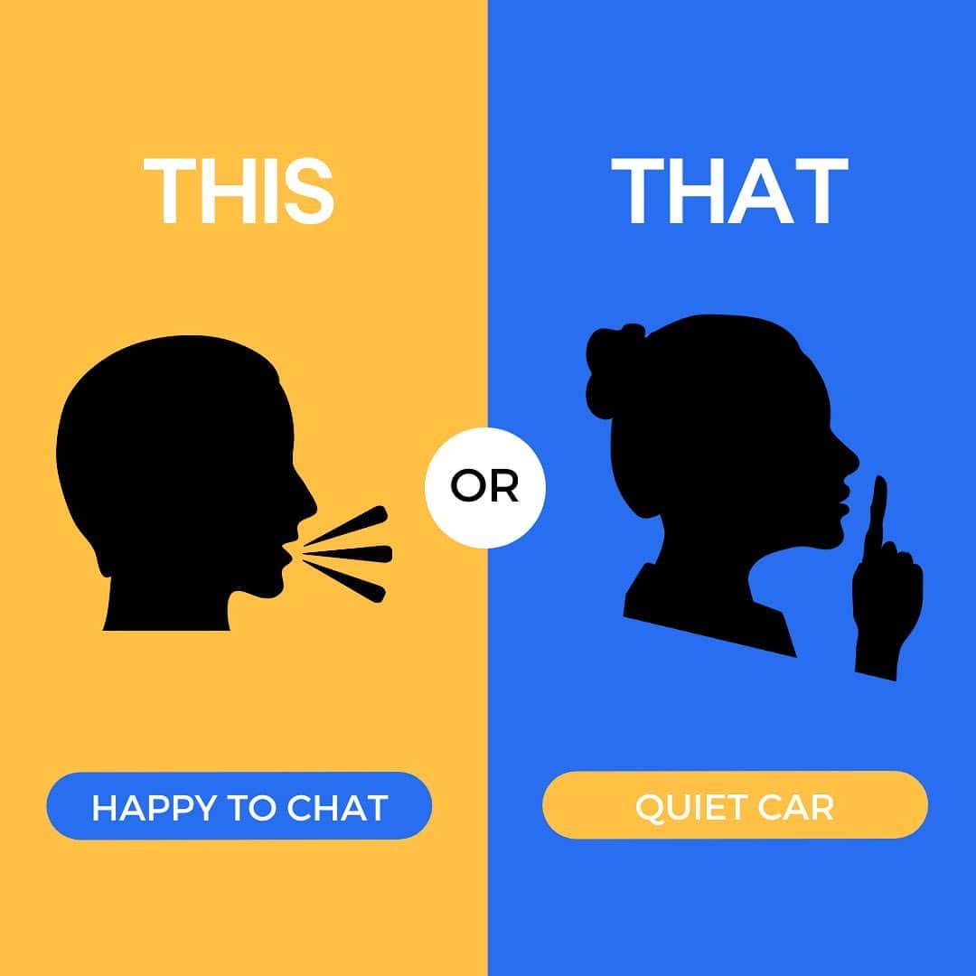 Uberのインスタグラム：「A 5-star ride either way, but if you HAD TO choose… 🤔」