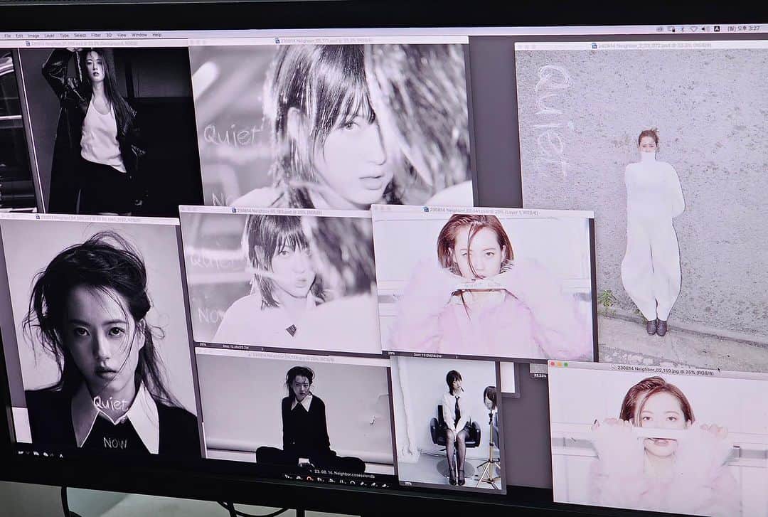 コ・アラのインスタグラム：「Fun photo shoot」