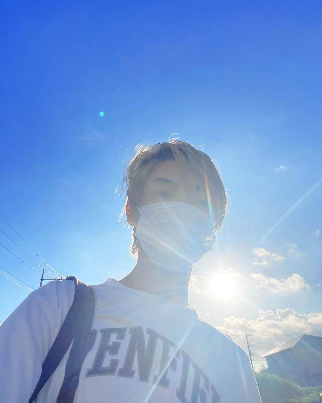 Fuのインスタグラム：「With / @rintaro_watwing ☀️  #WATWING #Morning  #曉　#亮　#希空　#隆太  🥸Sorry I didn't shave  #Fukuoka #Japan」