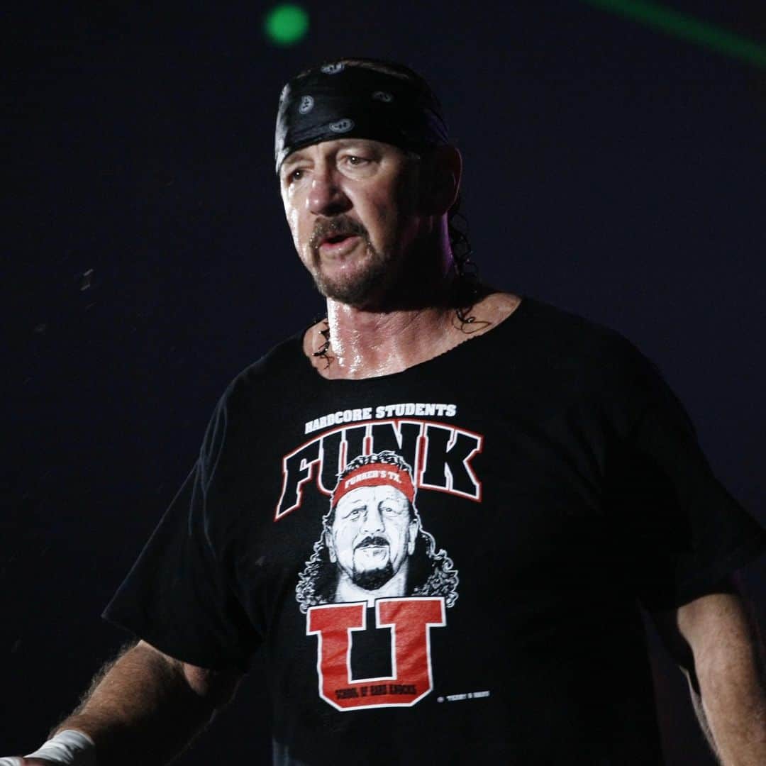 のインスタグラム：「R.I.P. Terry Funk   #njpw @njpw1972」