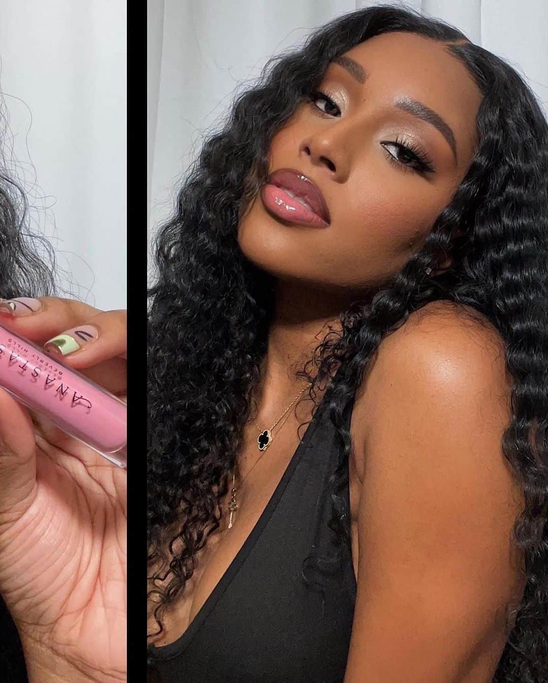 Anastasia Beverly Hillsさんのインスタグラム写真 - (Anastasia Beverly HillsInstagram)「@_gabriellaelena (she/her) in Cotton Candy Lip Gloss is everything we needed and more 🥵🔥   #ABHLips #AnastasiaBeverlyHills」8月24日 6時02分 - anastasiabeverlyhills