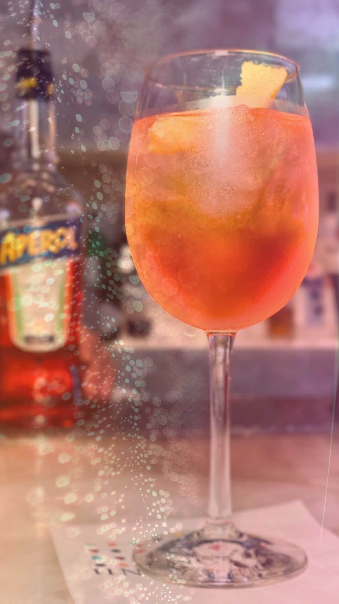 Palms Casino Resortのインスタグラム：「this week’s must-sip #cocktailoftheweek: Aperol Spritz 🍊   #palmsisheretoplay #playstayslay」