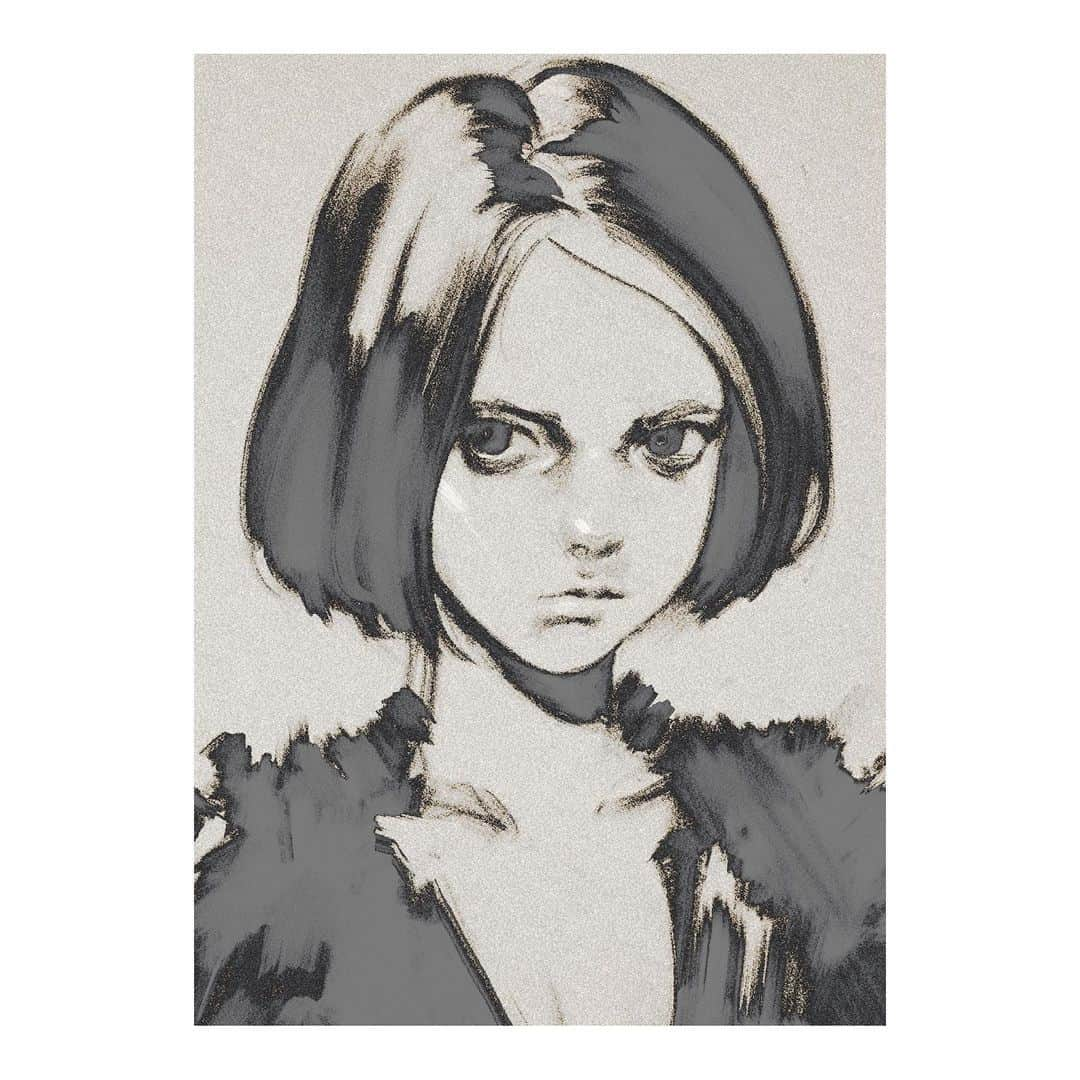 古塔つみさんのインスタグラム写真 - (古塔つみInstagram)「Rough drawing on ipad . . . . . . . . ​​#portrait #drawing #painting #sketch #paint #art #artwork #manga #contemporaryart #illustration #comic #cartoon」8月24日 6時22分 - cotoh_tsumi