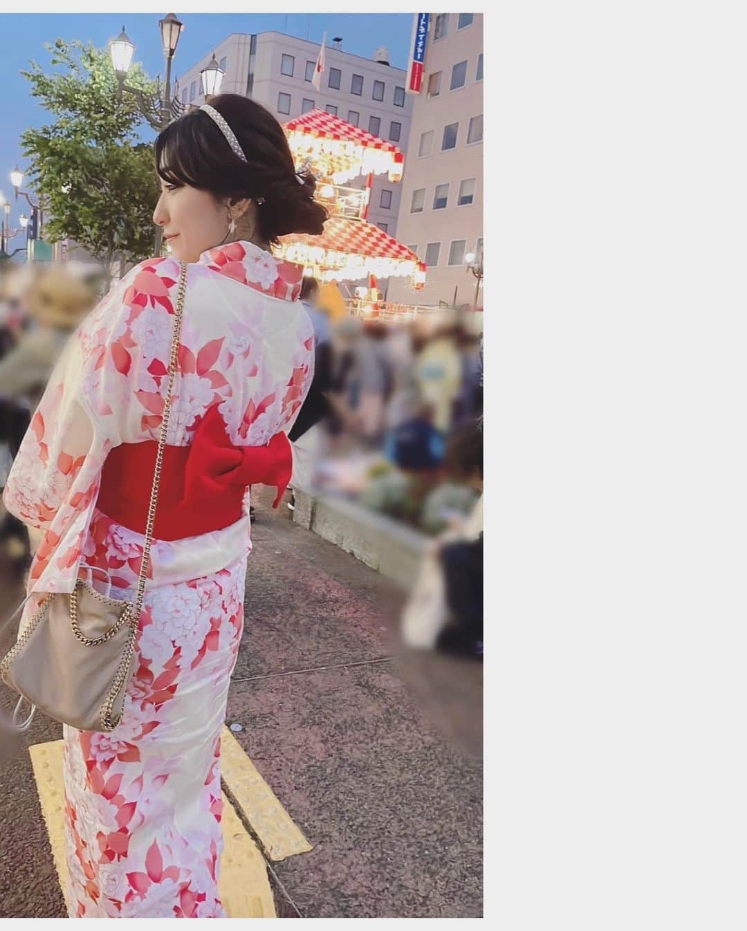 小見川千明のインスタグラム：「盆踊りでまた浴衣を着ることが出来ました‪ꔛ‬♡‪ ⁡ 過言ではなく10年分くらい浴衣を着た夏……！ ⁡ ご挨拶だけでなくまさかの盆踊り大会でビックリしました。笑 ⁡ 柳瀬さんが「小見川さんはリハと違うことする」とXで仰っていましたが…違うことというか……. ⁡ 台本もリハもないよ？？？笑 ⁡ ほぼ全て直前に口頭で説明されたり、ステージ上で聞いてビックリするよ(爆)ꉂꉂ😂 ⁡ 邪神ちゃんあるある。笑 ⁡  *⋆꒰ঌ┈┈┈┈┈┈┈┈┈໒꒱⋆*  #写真 #photo  #filmcamera #natural  #smile  #filmphotography #film #フィルムカメラ #anime  #manga #comic #model  #voiceactor #voiceactress #配音演员 #声優 #Japan #kawaii #kawaiigirl #model  #小見川千明  #小千姬 #귀여워 #셀스타그램 #셀카 #여행  #邪神ちゃんドロップキック #浴衣  #盆踊り   *⋆꒰ঌ┈┈┈┈┈┈┈┈┈໒꒱⋆*」