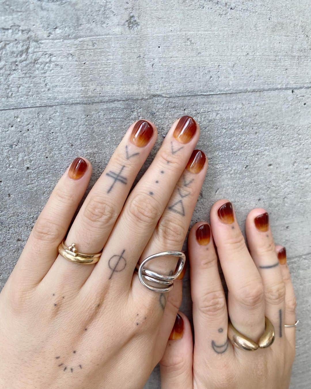 金子渚さんのインスタグラム写真 - (金子渚Instagram)「🥃🫘  Nail by @nagisakaneko (75min＋α) @disco_tokyo #disconail」8月24日 8時08分 - nagisakaneko
