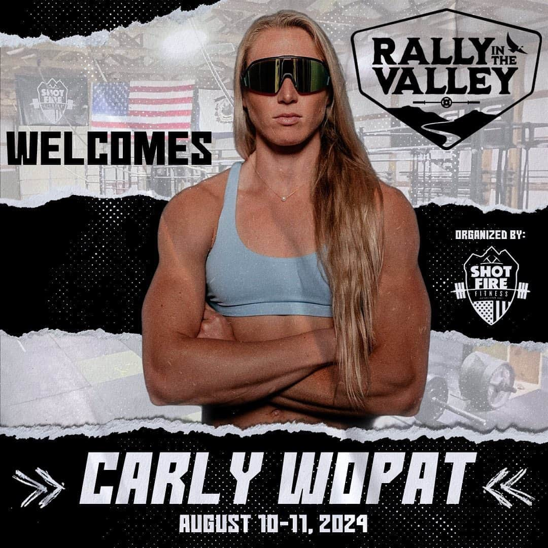 カーリー・ウォパットのインスタグラム：「Bump. Set. Spike. Carly is in and COMMITTED for 2024.   Whether it's at the net blocking shots, in the dojo perfecting the Kimura or on the track running laps -- @carlywopat has been dominating the hybrid world.   She's ready to start laying down the leg work to tackle Rally In The Valley and attempt to take down this year's top contenders.   Welcome to the shenanigans. LFG   #commited #commitment #RIV #rallywv」