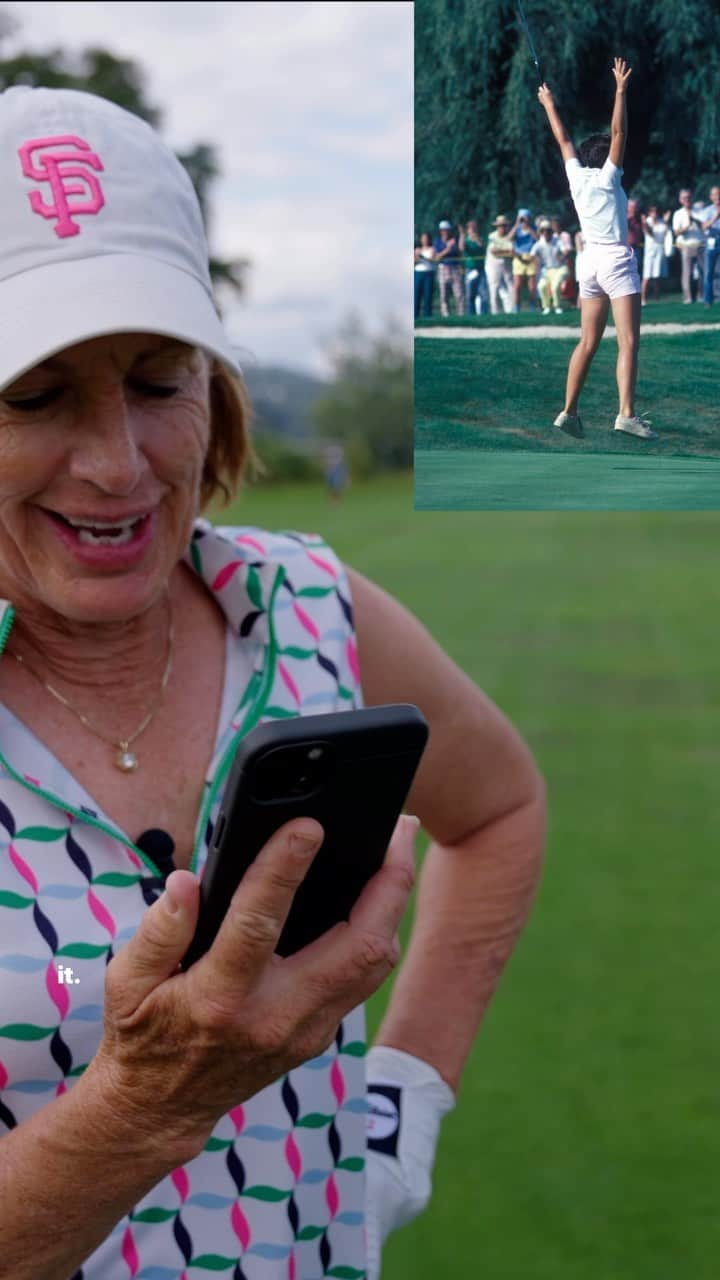 ジュリ・インクスターのインスタグラム：「Full circle for Juli Inkster 🙌 42 years after her #USWomensAm win at Waverley Country Club, she returns to compete this week!   #USSeniorWomensOpen」