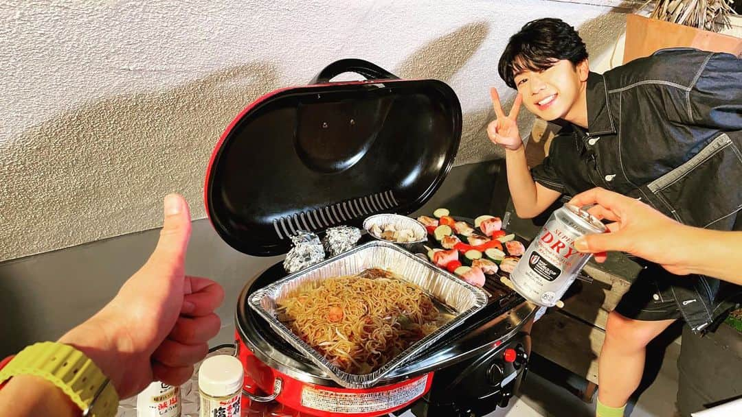 柿原徹也のインスタグラム：「ちょいもTV 21時からなんだぜっ❣️  #渋谷 #bbq #リア充 #夏多忙 #思いでつくろ」