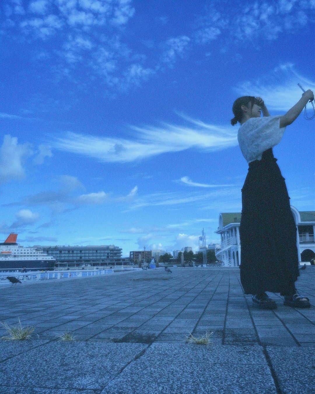 吉田華恋さんのインスタグラム写真 - (吉田華恋Instagram)「雲の翼がはえました🪽」8月24日 21時03分 - karen_yoshida_8