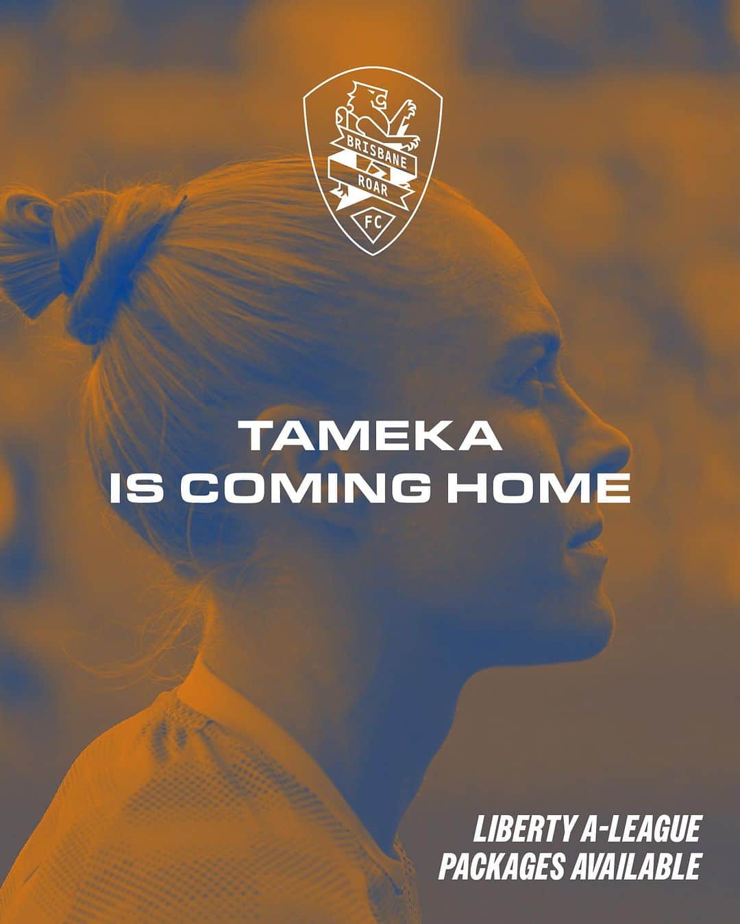 タメカ・バットのインスタグラム：「𝐓𝐀𝐌𝐄𝐊𝐀 𝐑𝐄𝐓𝐔𝐑𝐍𝐒 👊  Brisbane Roar is delighted to announce Matilda Tameka Yallop signing on for the upcoming A-League season on a multi-year deal.  Welcome back, Tameka! 🦁  📰 - link in bio.   Join us on the journey - Memberships link in bio.」