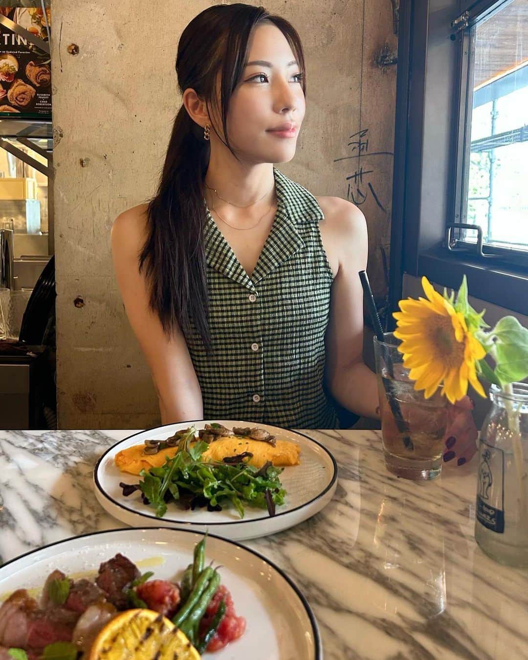 星野奏さんのインスタグラム写真 - (星野奏Instagram)「五反田ランチ🌻🌻🌻 SAISON bakery &coffee ☕️🍞 以前、しほみんと収録の日に行ったお店へ🫶🏻  ・ ・ #カフェランチ #パンが美味しい #五反田カフェ  #カフェ活 #東京カフェ巡り#tokyolife」8月24日 13時09分 - hoshino_kanade_