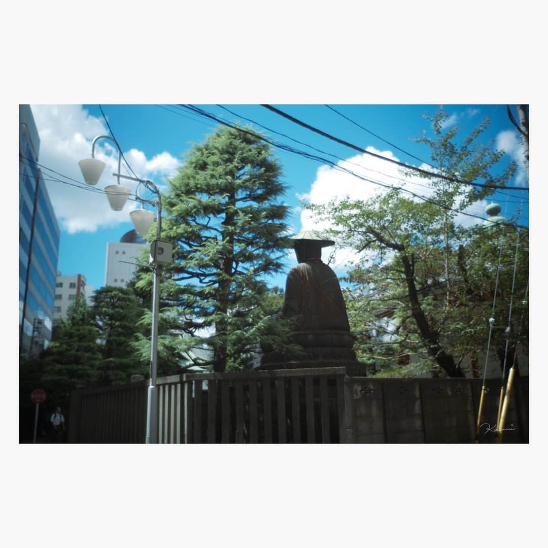 花澄のインスタグラム：「暑そうな背中。  Leica M10-P summilux 35mm f1.4 2nd  #leica#leicam10p#summilux#summilux35#summilux35mm2nd#oldlens#オールドレンズ#tokyo#japan#oldlens_tokyo#花澄#kazumiphotography」