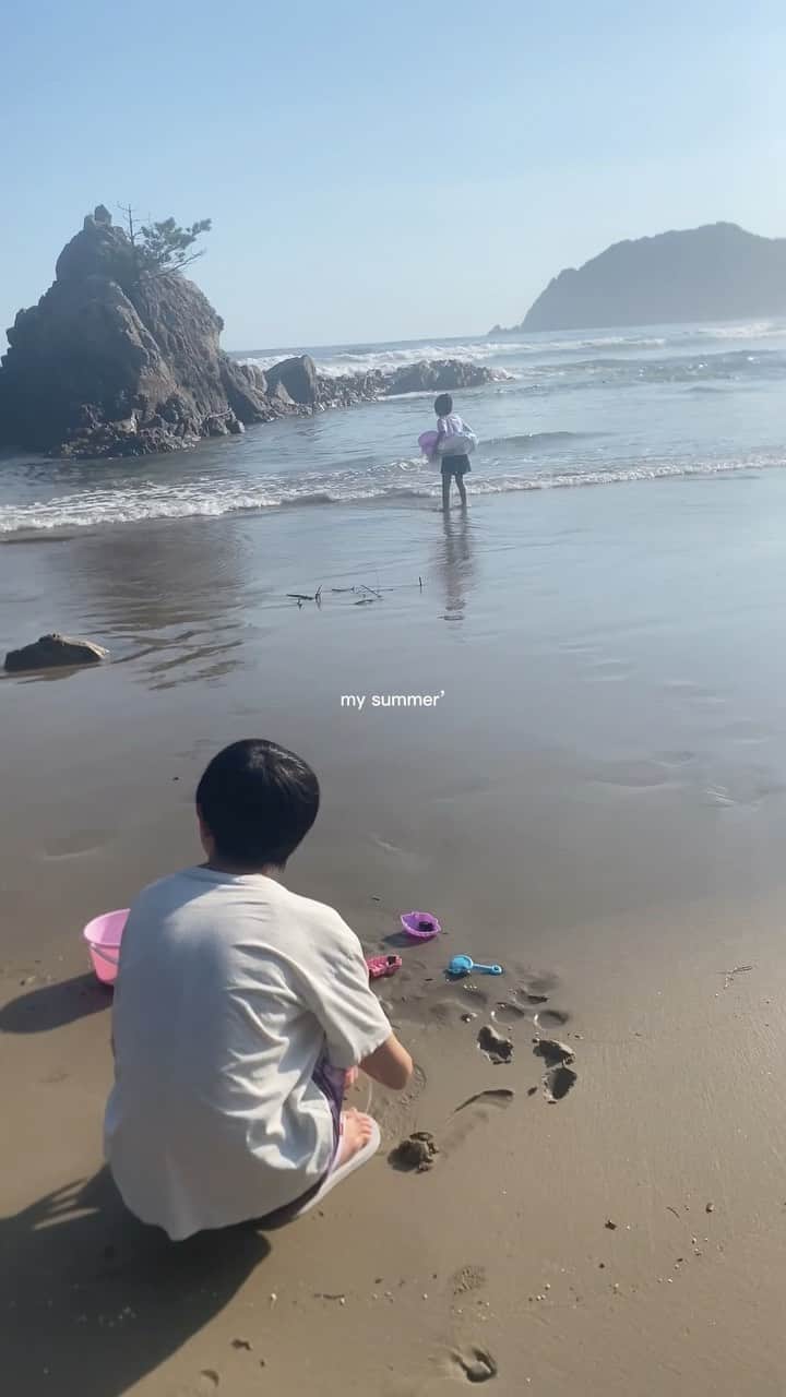 のインスタグラム：「ぼくの夏休み #mysummer #夏の思い出 #中学生」