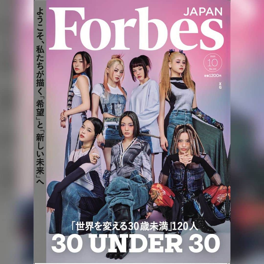 サイモン さんのインスタグラム写真 - (サイモン Instagram)「Forbes  30 UNDER 30 "XG" Xtraordinary Girls」8月24日 14時54分 - simonjakops