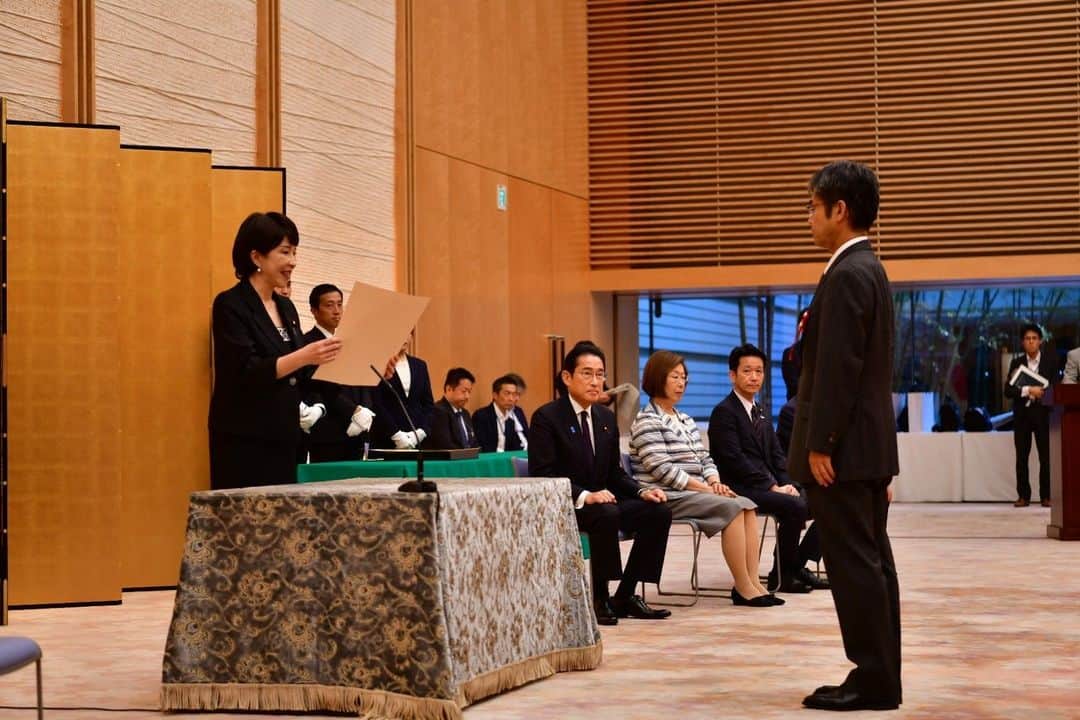 高市早苗のインスタグラム：「8月23日 日本医療研究開発大賞表彰式」