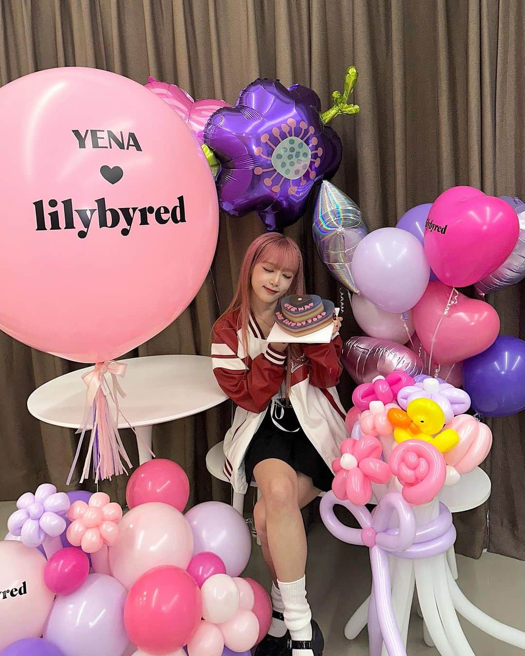 チェ・イェナのインスタグラム：「yena ♥ lilybyred」
