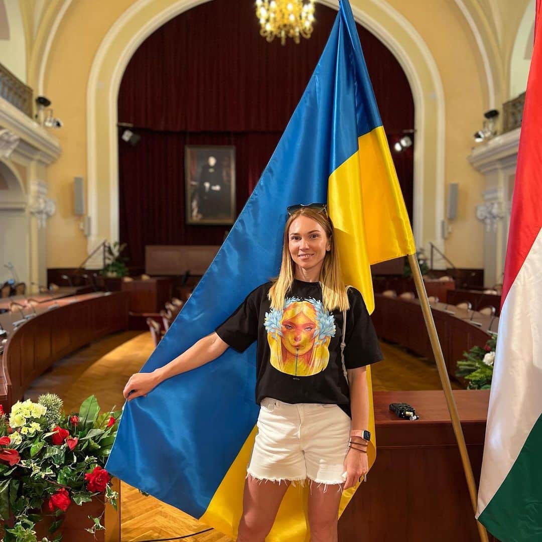 フリスティナ・ストゥイのインスタグラム：「З твоїм днем Україно! ❤️ З Днем Незалежності!!! 🇺🇦」