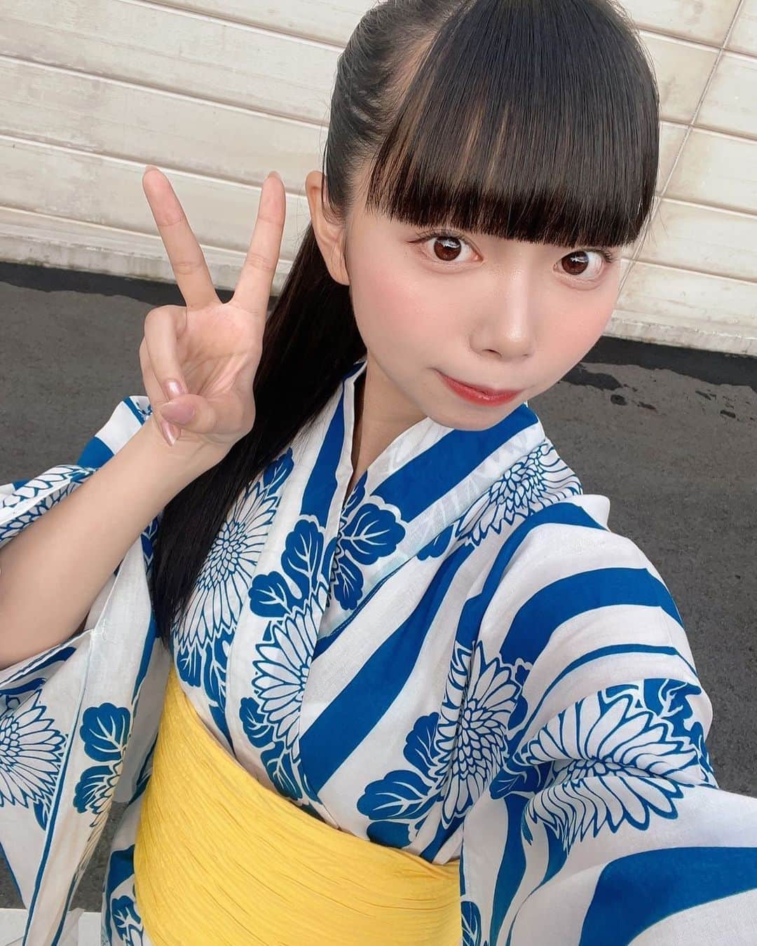 井出ちよののインスタグラム：「やっほーい、ちよのだよ🌈 盆踊り練習イベント、ライブ予報も不安定な中集まってくれてありがとうねー 夕暮れ汗だく盆踊り、サイコーだったねぇ みんな元気に上手に踊れてました💯 練習の成果は来年の盆踊りに活かしてね 楽しかったから今から来年が楽しみだね〜」