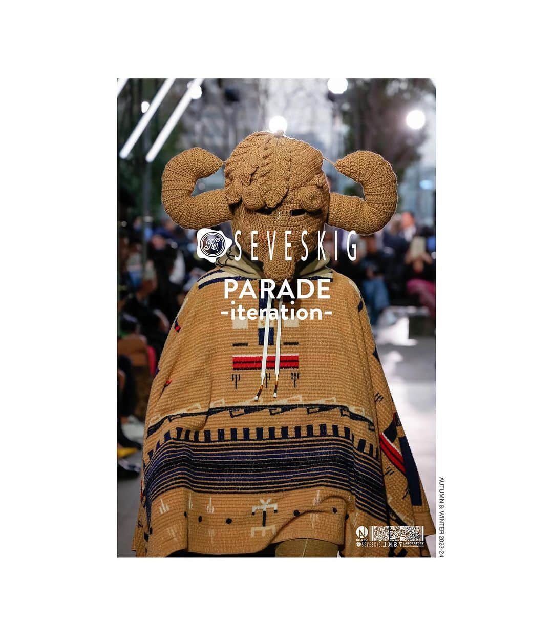 セヴシグのインスタグラム：「The new products from SEVESKIG AW2023-24 collection will be delivered to our distributors in sequence.   Please make sure to check them out at our distributor locations.  #seveskig #aw2023 #parade #hopi」