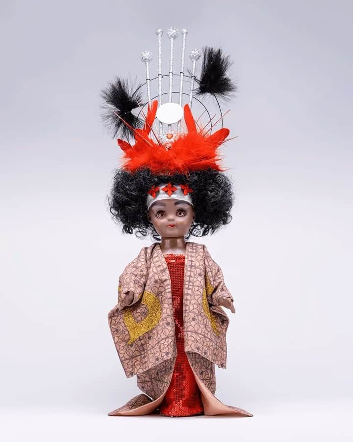 パワーハウスミュージアムのインスタグラム：「ON NOW: BERTHA  ‘BERTHA’ - A new body of work by Yuki Kihara inspired by the life of drag queen of the same title and the alter-ego of Harold Samu.   This work has been commissioned by Powerhouse for the second activation of the Paradise Camp exhibition, curated by Natalie King.  📸 Gui Taccetti」