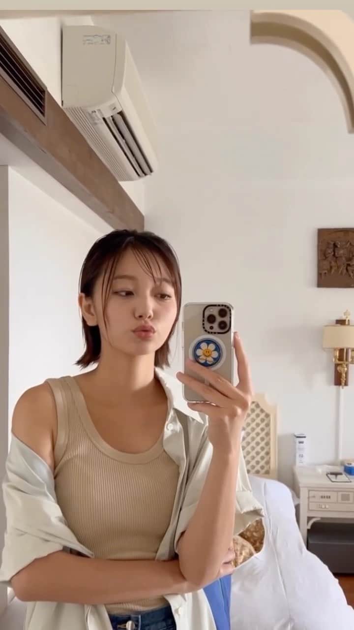 工藤綾乃のインスタグラム：「Wink🫶🏻」