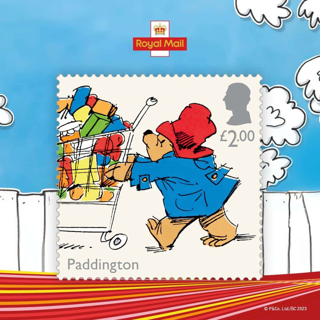 Paddington Bearさんのインスタグラム写真 - (Paddington BearInstagram)「Paddington's letters to Aunt Lucy now have the perfect finishing touch. ✉️🐻  Celebrating 65 years since Michael Bond wrote A Bear Called Paddington, Royal Mail are releasing a special set of 10 Paddington stamps, featuring six illustrations from Ivor Wood & four classic scenes from the BBC's 1970s TV series. Available via the link in our story.」8月24日 18時28分 - paddingtonbear