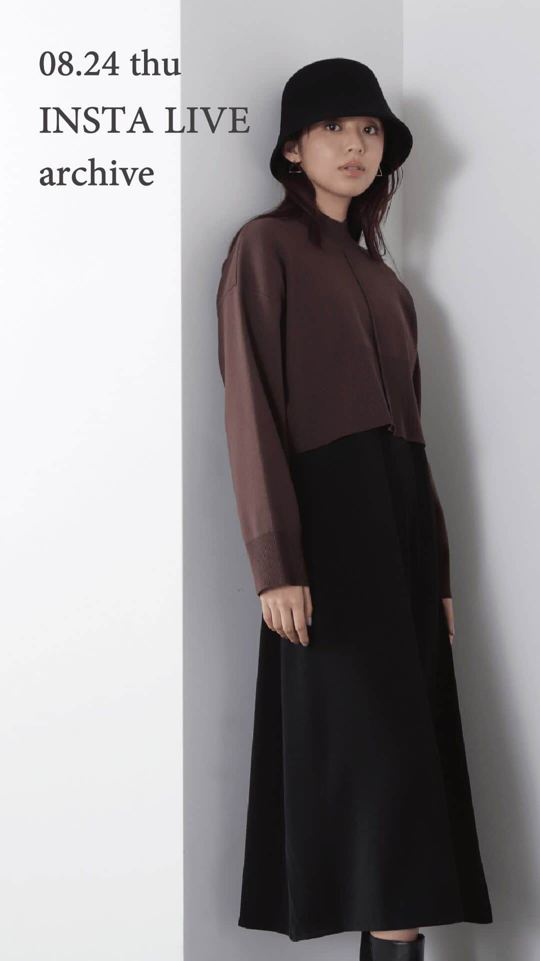 NATURAL BEAUTY BASICのインスタグラム：「F/W Collection in 8/25(金)開催 内覧会 会場  〈スタッフ〉 　ひらの162cm/ とみべ148cm 　もりむら 150cm  ● 【9月中旬-下旬入荷予定】 　　ミックスツイードシリーズ ミニワンピース 　　0173240952 　　¥ 12,980 tax in  ● 【9月中旬-下旬入荷予定】 　　ショートニット＆キャミワンピース  　　0173247911 　　¥ 14,960 tax in  ● 【8月中旬-下旬入荷予定】 　　フェイクファーベスト  　　0173255810  　　¥ 14,960 tax in  ●  ペプラムフォルムニット  　　0173270813  　　¥ 8,470 tax in  ●  モノトーンランダムプリーツスカート    0173220812   ¥ 8,910 tax in  #naturalbeautybasic#ナチュラルビューティーベーシック#nbbofficial#NBB#新作紹介 #インスタライブ配信 #展示会#内覧会#exhibition#preview #大人かわいい#通勤コーデ#オフィスカジュアル#ベーシックコーデ#ナチュラルコーデ#トレンドスタイル#シンプルコーデ」