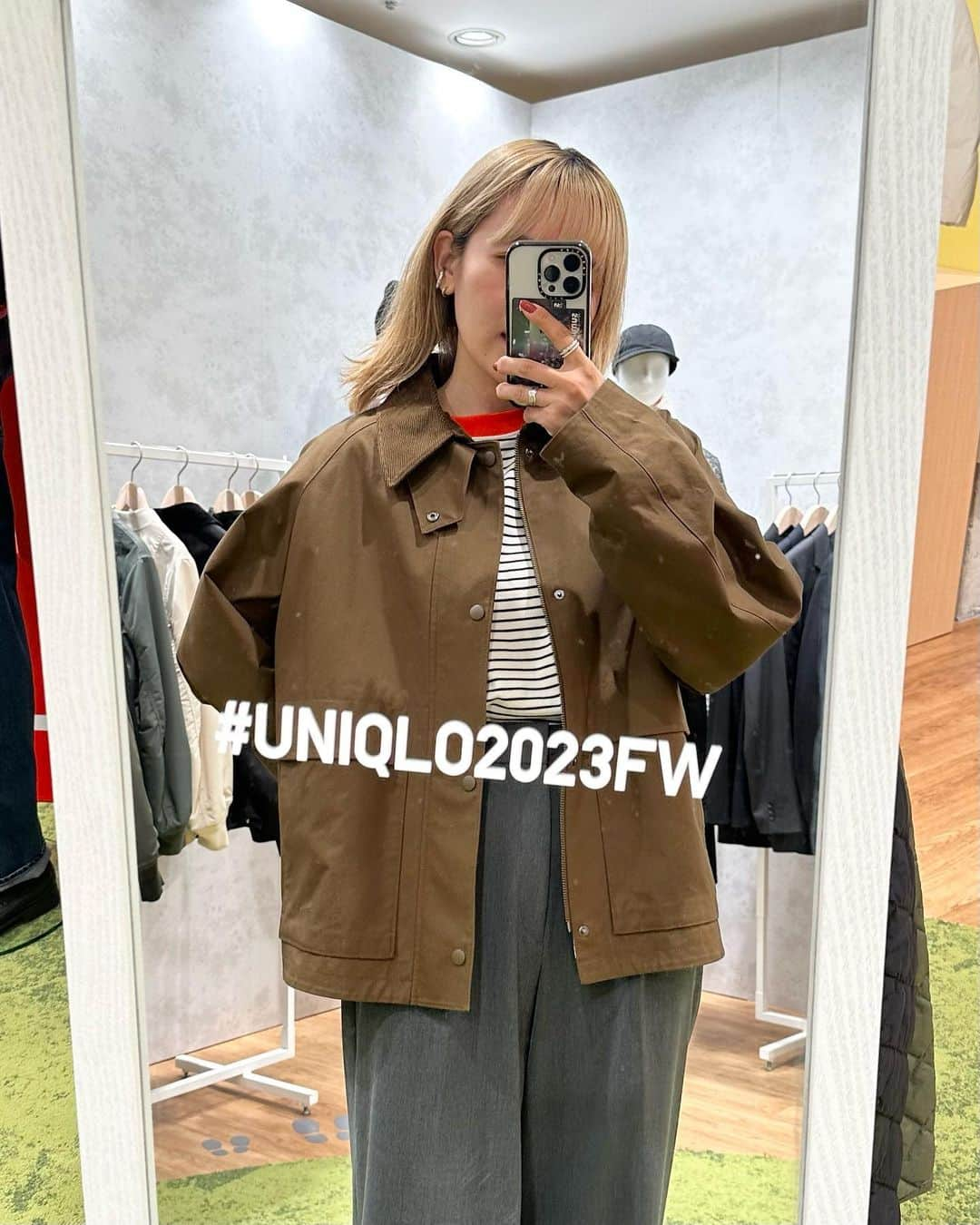 かほこ。さんのインスタグラム写真 - (かほこ。Instagram)「ㅤㅤㅤㅤㅤㅤㅤㅤㅤㅤㅤㅤㅤ ㅤㅤㅤㅤㅤㅤㅤㅤㅤㅤㅤㅤㅤ UNIQLO TOKYOで開催中の LifeWear Exhibition 2023FALL& WINTERに 遊びに行ってきました〜❣️ ㅤㅤㅤㅤㅤㅤㅤㅤㅤㅤㅤㅤㅤ "MODERN LAYERING" ラガーシャツの中にシャツを重ねたり ジャケットの上にシャツジャケットを重ねたり 今までなかったレイヤードを楽しむ秋🍁 ㅤㅤㅤㅤㅤㅤㅤㅤㅤㅤㅤㅤㅤㅤㅤㅤㅤㅤㅤㅤㅤㅤㅤㅤㅤㅤ  UNIQLO内はもう秋冬ものがたくさんで 発売前のアウターも試着させてもらいました♡ わたしはイエローのダウンをオーダー🌼 白のダウンベストもめっちゃ可愛かった…！ 肩パッド入ったメンズのジャケットも欲しかった🥹 ㅤㅤㅤㅤㅤㅤㅤㅤㅤㅤㅤㅤㅤ ちなみに3枚目に着てるユーティリティショートブルゾンも しっかりゲットしました🫡💖 ㅤㅤㅤㅤㅤㅤㅤㅤㅤㅤㅤㅤㅤ 期間限定で商品にちなんだクレープも食べられるので ぜひ行ってみてください🥰 ㅤㅤㅤㅤㅤㅤㅤㅤㅤㅤㅤㅤㅤ #PR #uniqlo2023FW #uniqlo #uniqlotokyo #ユニクロ #kaho_fashion @uniqlo_jp」8月24日 19時17分 - xxokohakxx