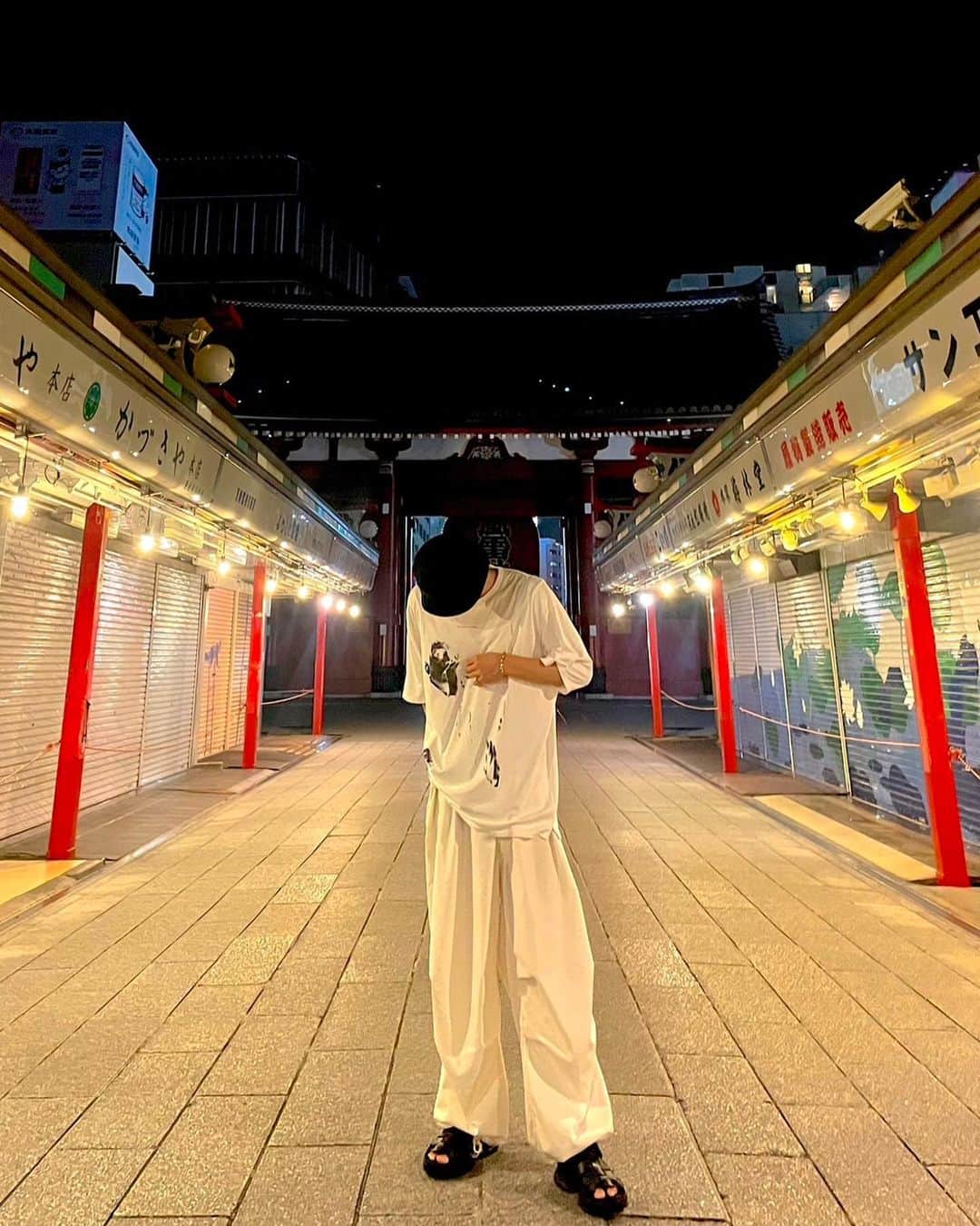 のインスタグラム：「⛩️⛩️⛩️  #メンズノンノモデルオーディション2023 #メンズノンノモデル #メンズノンノ #モノトーンコーデ」