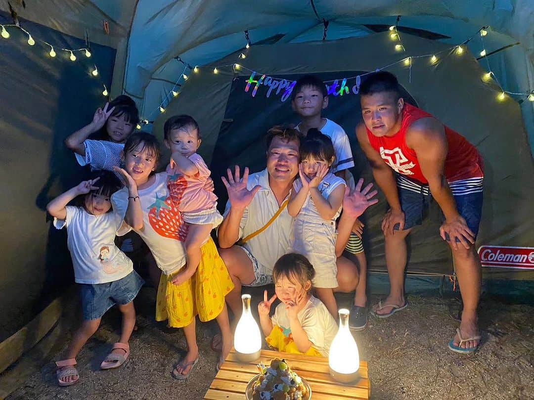 関本賢太郎さんのインスタグラム写真 - (関本賢太郎Instagram)「夏の思い出🏕️ 3家族でキャンプ🏕️ プライスレス✨✨」8月24日 20時07分 - sekimoto_kentaro