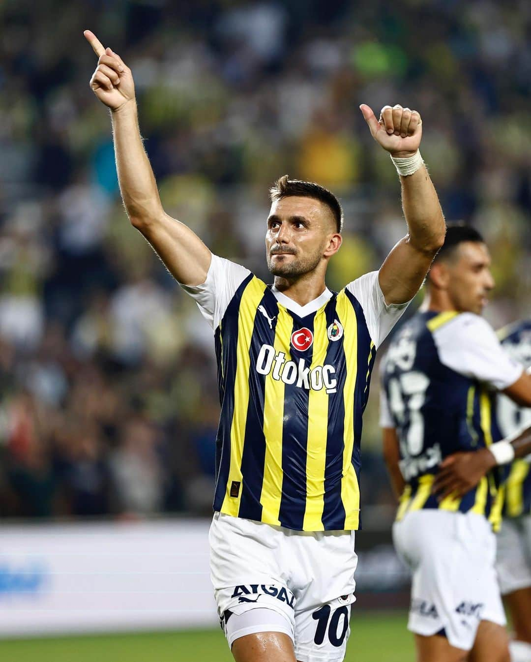 ドゥシャン・タディッチさんのインスタグラム写真 - (ドゥシャン・タディッチInstagram)「Great European win at home. Thanks for all the support tonight, @Fenerbahce fans! 💛💙」8月25日 5時57分 - dusantadic