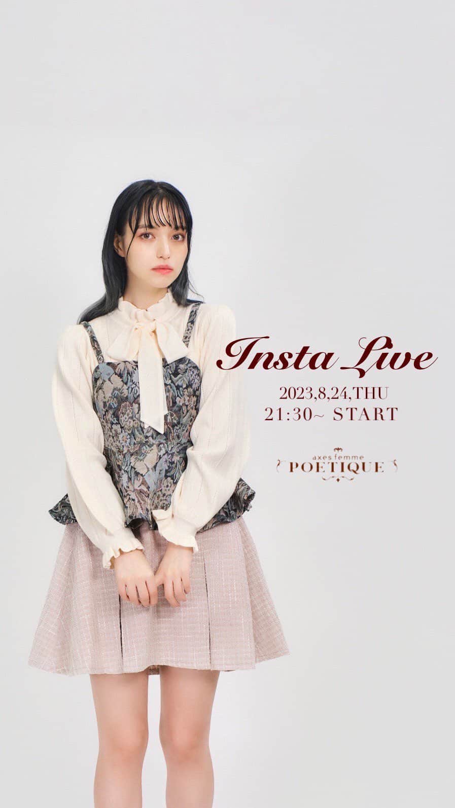 axes_femme_POETIQUE_officialさんのインスタグラム動画 (axes_femme_POETIQUE