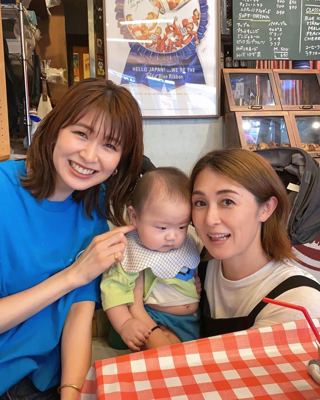 木村沙織のインスタグラム：「. またヒメに会えて嬉しいー😆💕 . . 今年の夏休みはいろんな人に会えた気がして、 お店やっててよかったなーって思うと同時に サニーも残りあと4カ月かーってしみじみしたり まだしなかったり、、🥹☕️🍪」