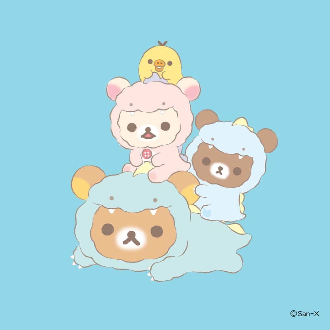 Rilakkuma US（リラックマ）さんのインスタグラム写真 - (Rilakkuma US（リラックマ）Instagram)「RAWR! Rilakkuma, Korilakkuma, Kiiroitori and Chairoikoguma are the sweetiest dinosaurs ever seen! 🦖💕  #rilakkumaus #rilakkuma #sanx #sanxoriginal #kawaii #plush #plushies #リラックマ #サンエックス」8月24日 23時02分 - rilakkumaus