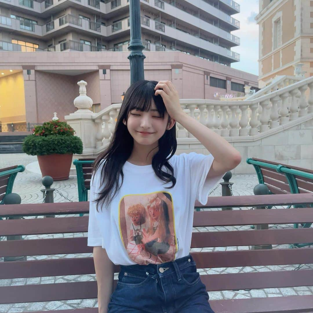 永田詩央里さんのインスタグラム写真 - (永田詩央里Instagram)「Tシャツフェア 只今！開催中！ そんな夏です🌻」8月24日 23時04分 - nagata__shiori