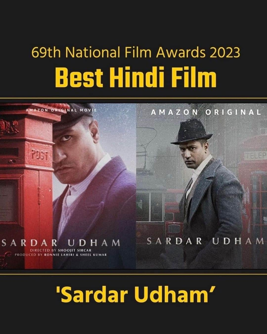 Banita Sandhuさんのインスタグラム写真 - (Banita SandhuInstagram)「BEST HINDI FILM (FEATURE)‼️ BEST CINEMATOGRAPHY 🎥  BEST AUDIOGRAPHY 🎶  BEST COSTUME DESIGN 🧷 BEST PRODUCTION DESIGN 🪟  WHAT A TEAM. ETERNALLY GRATEFUL FOR YOU GUYS 🙏🏽」8月24日 23時06分 - banitasandhu