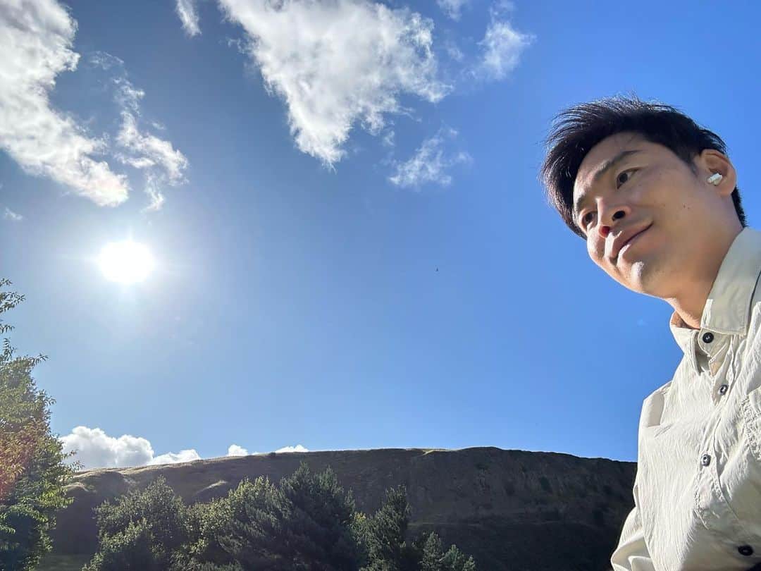 じゅんぺいのインスタグラム：「・ んー、表情ちょっと間違えたかな🏴󠁧󠁢󠁳󠁣󠁴󠁿  残すは4ステ。 ・ #edfringe2023」