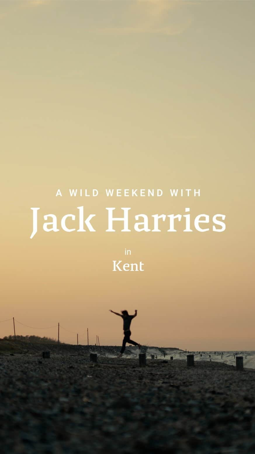 Jackson Harriesのインスタグラム：「This week @jackharries is off to the Isle of Sheppey in Kent for a Wild Weekend of marshlands, distilleries, and some classic British seaside activities.  He’ll be sampling spirits made from grains grown right there on the island, taking an afternoon safari through a nature reserve full of protected floral and fauna, and staying in a pretty special beach cabin to boot.  Follow the link in our bio for more inspiration to start planning your own Wild Weekend in Kent.」