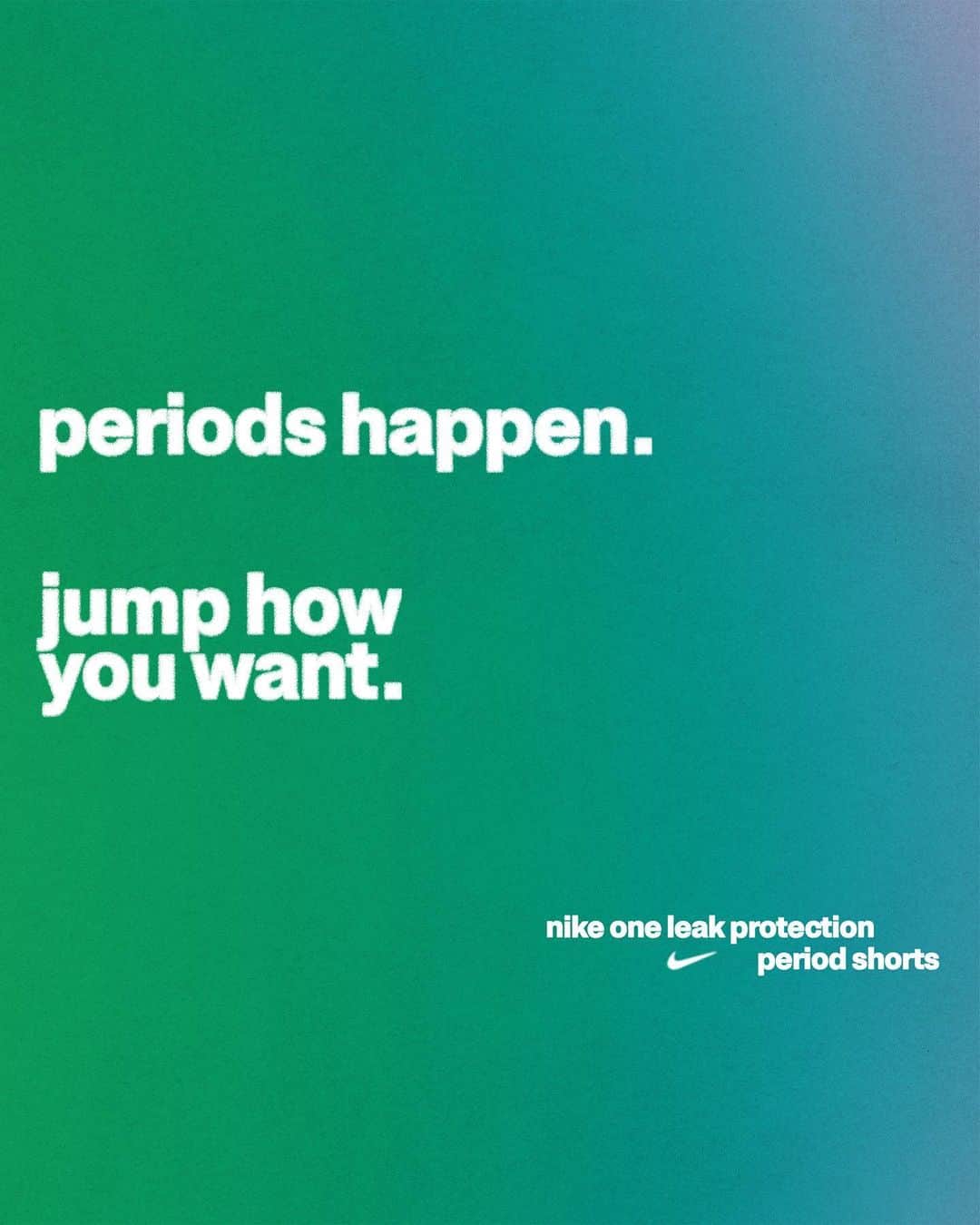 Nike Womenさんのインスタグラム写真 - (Nike WomenInstagram)「When you’re on your period, doing what you love shouldn’t require a leap of faith. And with the new Nike One Leak Protection: Period Shorts, bleeding doesn’t have to be a barrier to movement 🤸‍♀️  Periods happen, so these shorts are designed with an absorbent liner inside for an extra layer of coverage when you need it most 🩸  Tap to shop all sizes of the Leak Protection shorts, made for everyone who menstruates 👩‍👧」8月25日 1時01分 - nikewomen