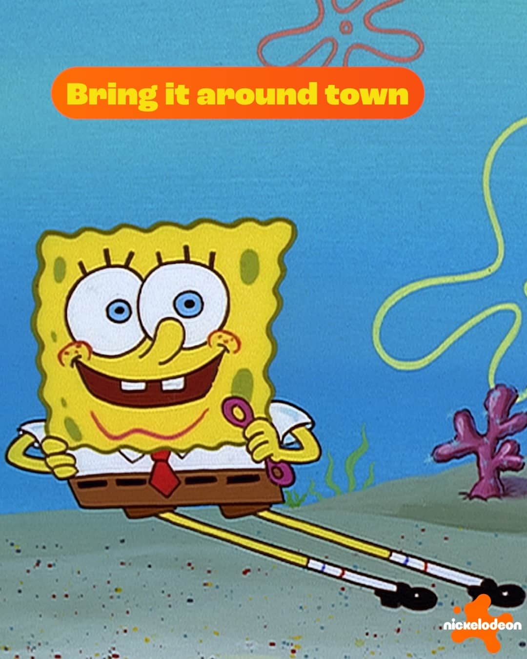 スポンジボブさんのインスタグラム写真 - (スポンジボブInstagram)「Bring it around townnnn」8月25日 1時12分 - spongebob