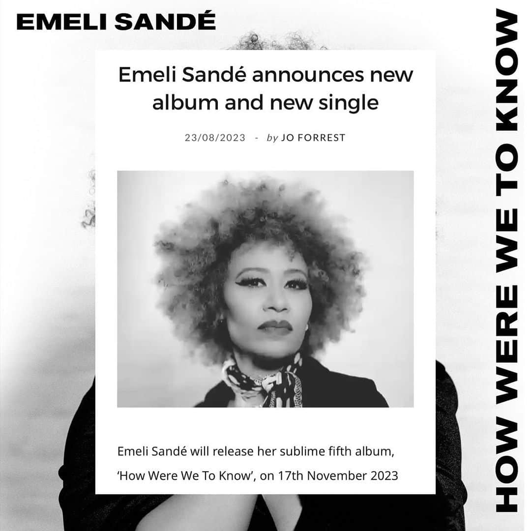 Emeli Sandéさんのインスタグラム写真 - (Emeli SandéInstagram)「Feeling very blessed reading all of the kind words about my new single and album news! Thanks for the ongoing support 💗」8月25日 1時37分 - emelisande