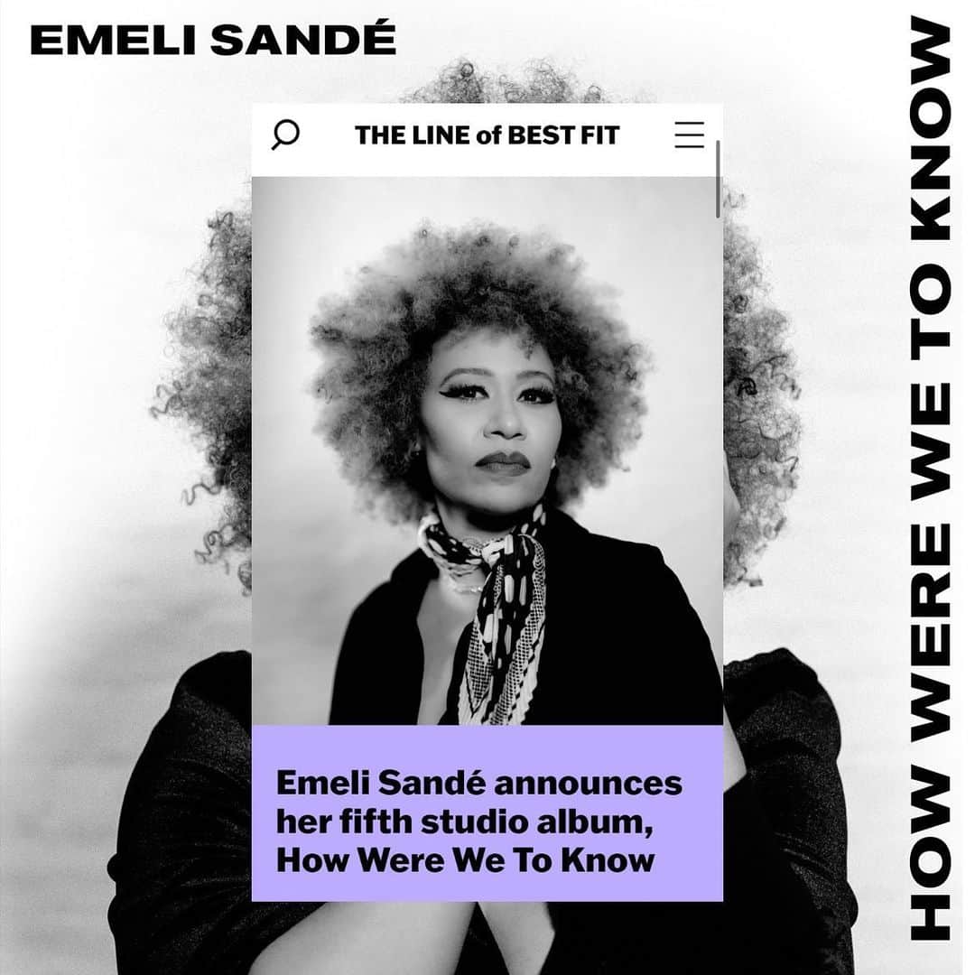 Emeli Sandéのインスタグラム：「Feeling very blessed reading all of the kind words about my new single and album news! Thanks for the ongoing support 💗」