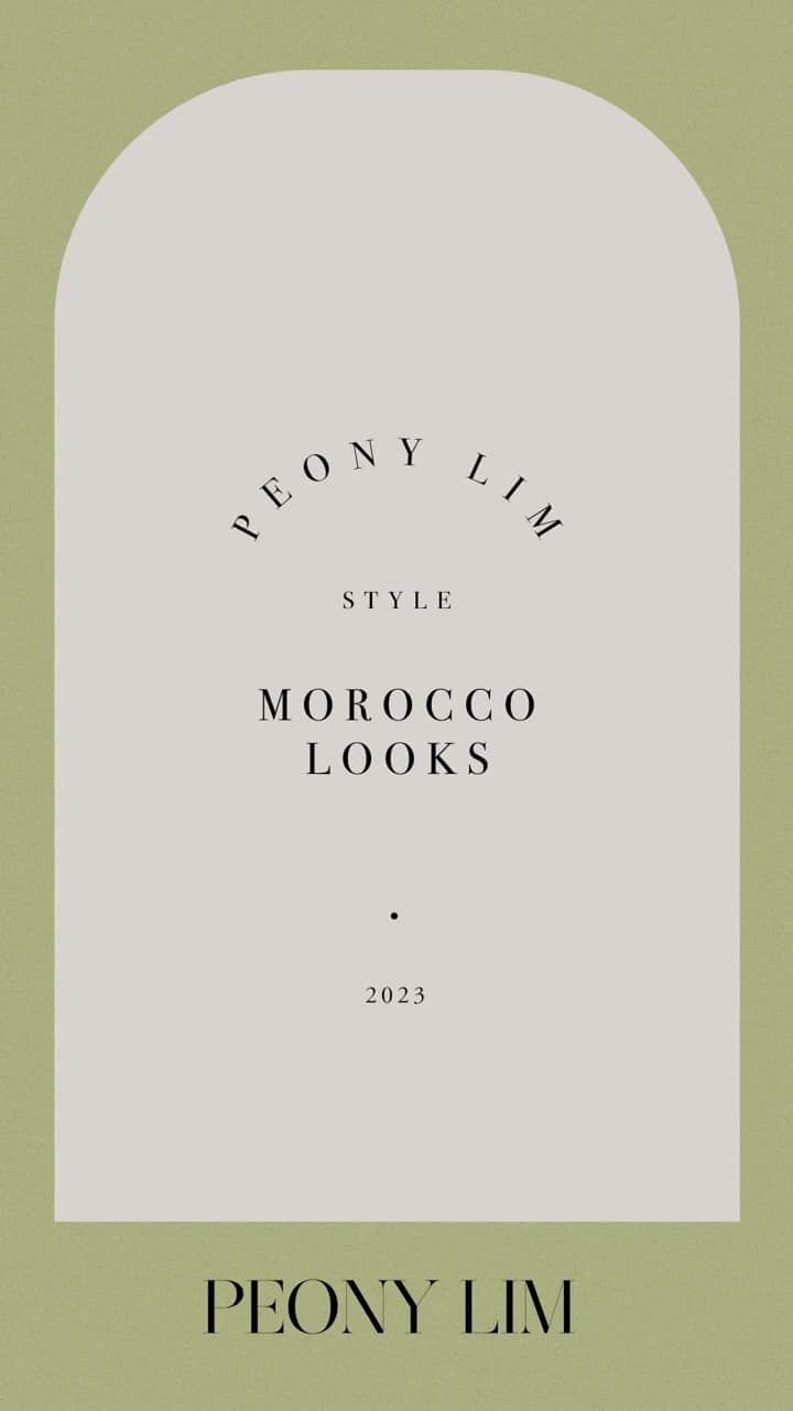 のインスタグラム：「Moroccan Holiday Outfits.」